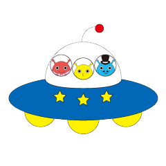 [LINEスタンプ] みーたか星人の地球侵略シリーズ第一弾