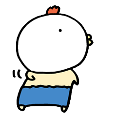 [LINEスタンプ] こぶトリくん2