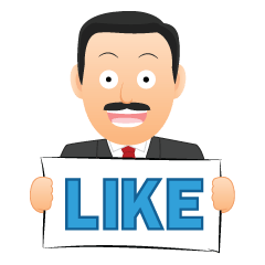 [LINEスタンプ] Mustache Bossの画像（メイン）