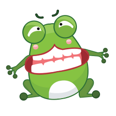 [LINEスタンプ] Froggieの画像（メイン）