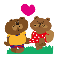 [LINEスタンプ] クマやんの画像（メイン）