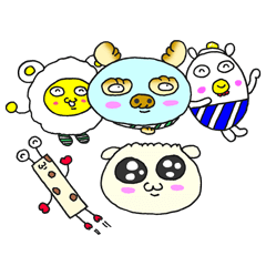 [LINEスタンプ] ヤミーヤミーズ