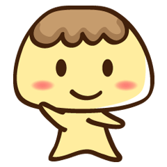 [LINEスタンプ] Pudding