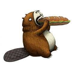 [LINEスタンプ] Beavers！の画像（メイン）