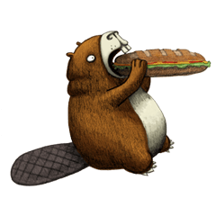 [LINEスタンプ] Beavers！
