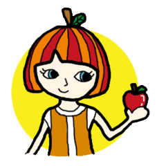 [LINEスタンプ] ringoちゃんの画像（メイン）