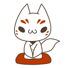 [LINEスタンプ] 天狐さん