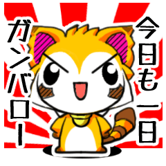 [LINEスタンプ] アライグマのヒロくんが行くの画像（メイン）