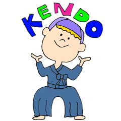 [LINEスタンプ] Kanappe Kendo Stickerの画像（メイン）