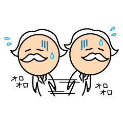 [LINEスタンプ] 白ヒゲ博士の画像（メイン）