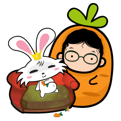 [LINEスタンプ] iYoong the rabbit