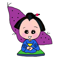 [LINEスタンプ] 薩摩おごじょ（鹿児島弁）