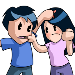 [LINEスタンプ] Let Us Fight！