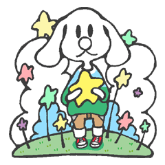 [LINEスタンプ] ゴムのハッピーライフの画像（メイン）