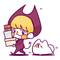 [LINEスタンプ] SWEET potato DEVIL