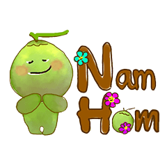[LINEスタンプ] Nam Hom CoCo
