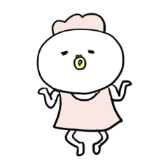 [LINEスタンプ] ふわこ