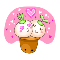 [LINEスタンプ] Onion Moonlight