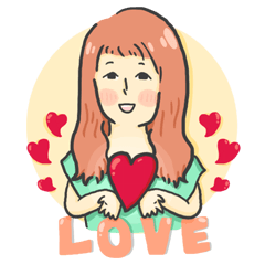 [LINEスタンプ] Happiness people.