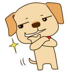 [LINEスタンプ] Dog KiKuの画像（メイン）