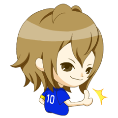 [LINEスタンプ] サッカー男子！
