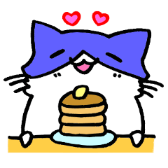 [LINEスタンプ] ぽちゃねこりんちゃんの画像（メイン）