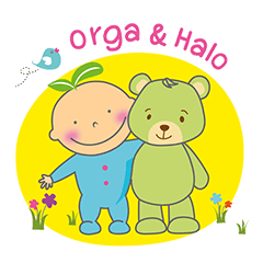 [LINEスタンプ] ORGA ＆ HALO
