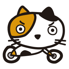 [LINEスタンプ] かばいいねこライダーの画像（メイン）