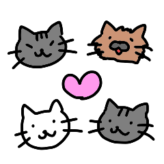 [LINEスタンプ] 我が家のペットたち