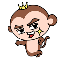 [LINEスタンプ] Belle-Monkey