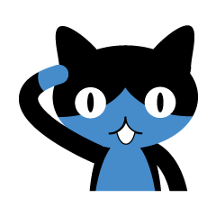 [LINEスタンプ] ブチ猫