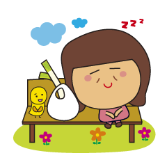 [LINEスタンプ] のほほんおばさんの画像（メイン）