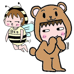 [LINEスタンプ] 着ぐるみの画像（メイン）