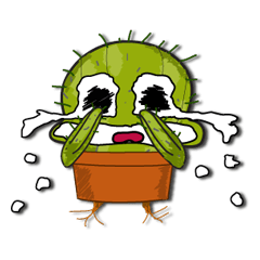 [LINEスタンプ] Cactus boy Abel 1の画像（メイン）