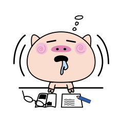 [LINEスタンプ] pig san