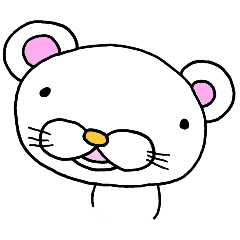 [LINEスタンプ] ほわいとくっきーの画像（メイン）