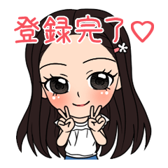 [LINEスタンプ] スタンプガールスマホライフ編