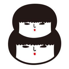 [LINEスタンプ] こけしあいこ シーズン2