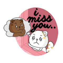 [LINEスタンプ] Vanilla ＆ Choco