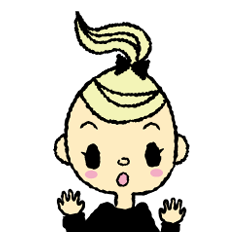 [LINEスタンプ] 「まじょまじょ」ちゃんの画像（メイン）