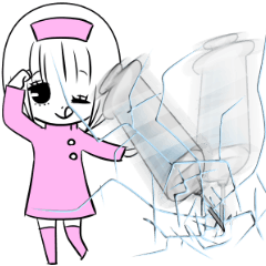 [LINEスタンプ] ラヴリーナースの画像（メイン）