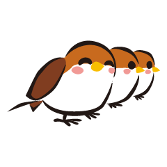 [LINEスタンプ] スズメヅメ