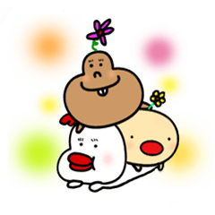 [LINEスタンプ] ころろいものころちゃん～ハローよーころ～の画像（メイン）