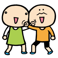 [LINEスタンプ] 中川さん村松さんの画像（メイン）