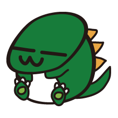 [LINEスタンプ] のんびりザウルスくんスタンプ