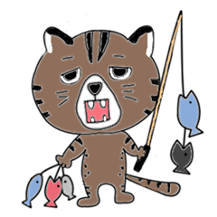 [LINEスタンプ] ツシマヤマネコやちゃ。