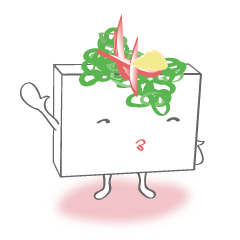 [LINEスタンプ] とうふ-豆腐-TOFU！の画像（メイン）