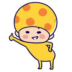 [LINEスタンプ] キノコちゃん's