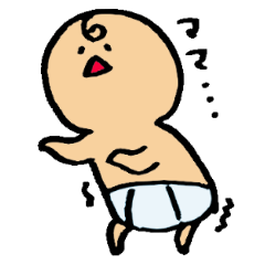 [LINEスタンプ] Baby.Mamaの画像（メイン）