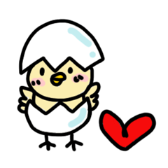 [LINEスタンプ] にわとピヨ